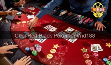 Cách chơi Red Black Poker chi tiết cho dân cược mới